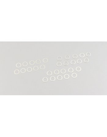 96643 5x7mm Shim Set  (0.1/0.2/0.3mm/10pcs) 96643  - KYOSHO RC
